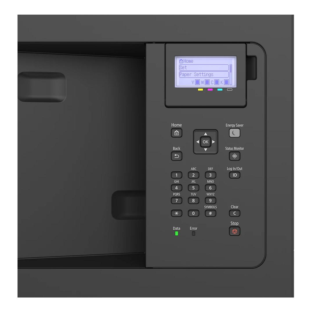 Printer Laser Canon i-SENSYS LBP732Cdw, me ngjyra, A4, 38 faqe/min, printim automatik në të dyja anët, Wi-Fi, Ethernet, USB - Bardhë - 7