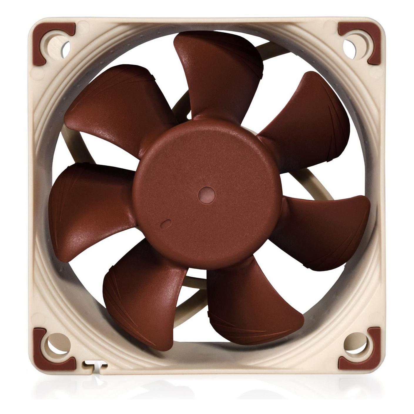 Ftohës për Kasë Noctua NF-A6x25 / 60mm / 3000 RPM / PWM – Kafe/Krem - 3