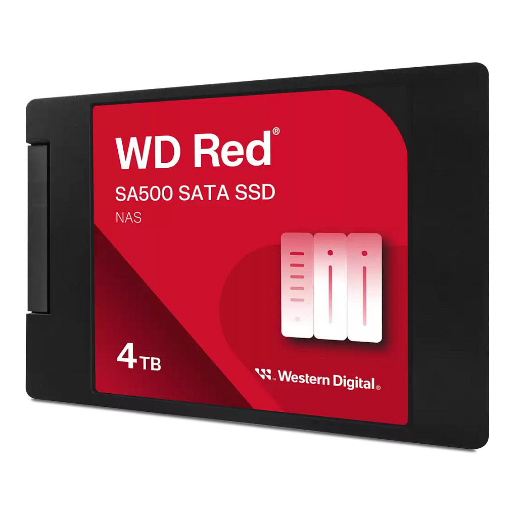 SSD e Brendshme Western Digital WD Red SA500 / 4TB / 2.5" / Serial ATA III 6 Gb/s - 2