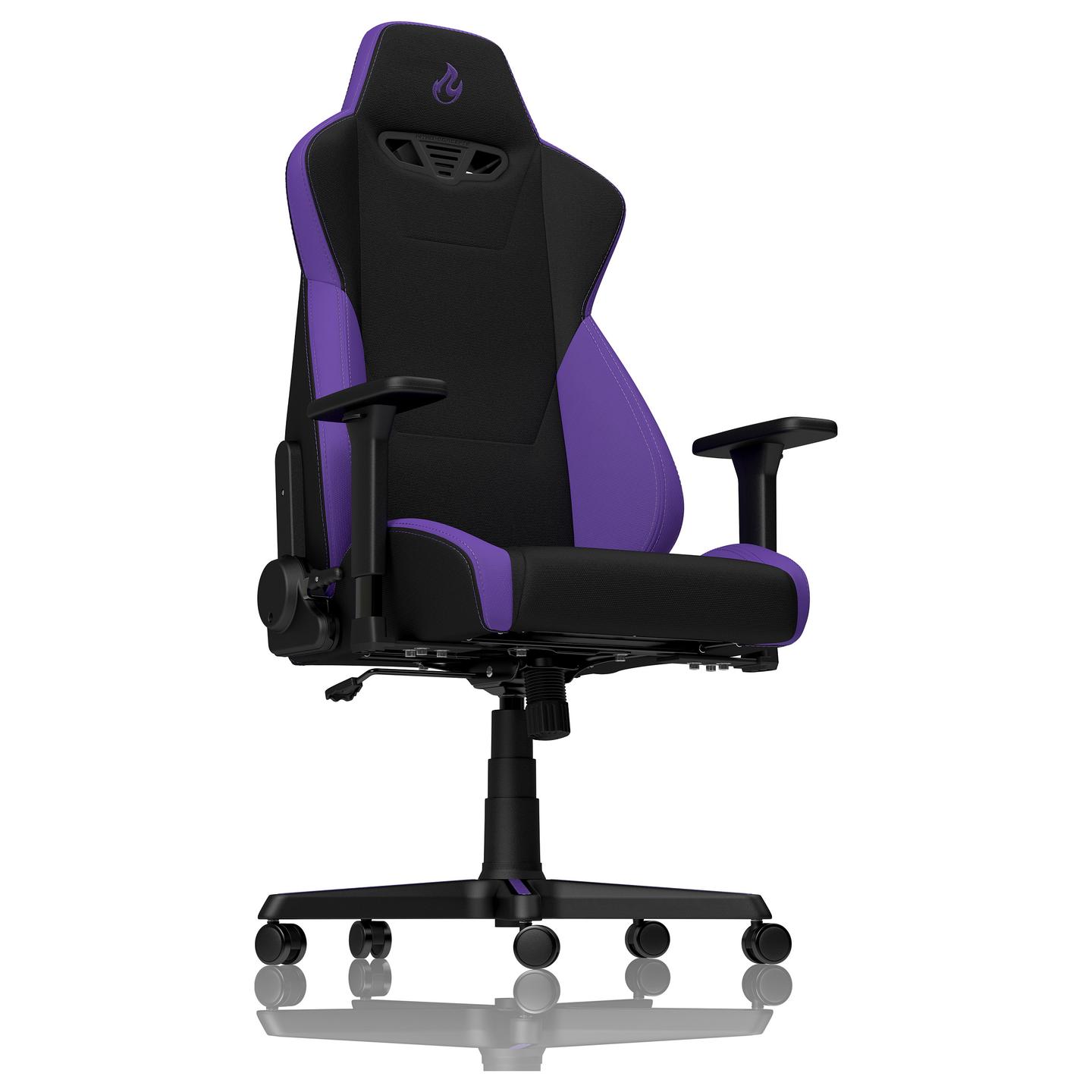 Karrige Gaming Nitro Concepts S300 / Mbështetëse krahu 3D / Mbështetëse koke / Mbështetje për mes / 135 kg – Vjollcë/Zezë - 12