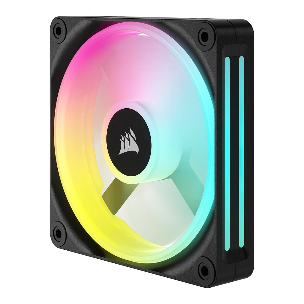 Ftohës për Kasë Corsair iCUE LINK QX120 / 120mm / 480-2400 RPM / RGB / PWM – Zezë - 3