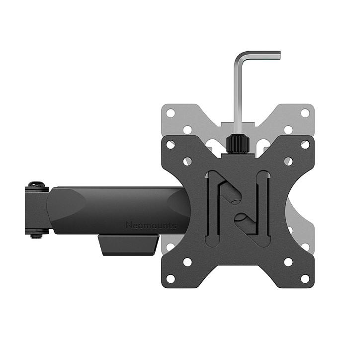 Mbajtëse për Monitor Neomounts DS60-600BL2 / 2 Monitorë / 10–32" / deri 8kg për Monitor / VESA 75x75 & 100x100 / Full Motion - Zezë - 7