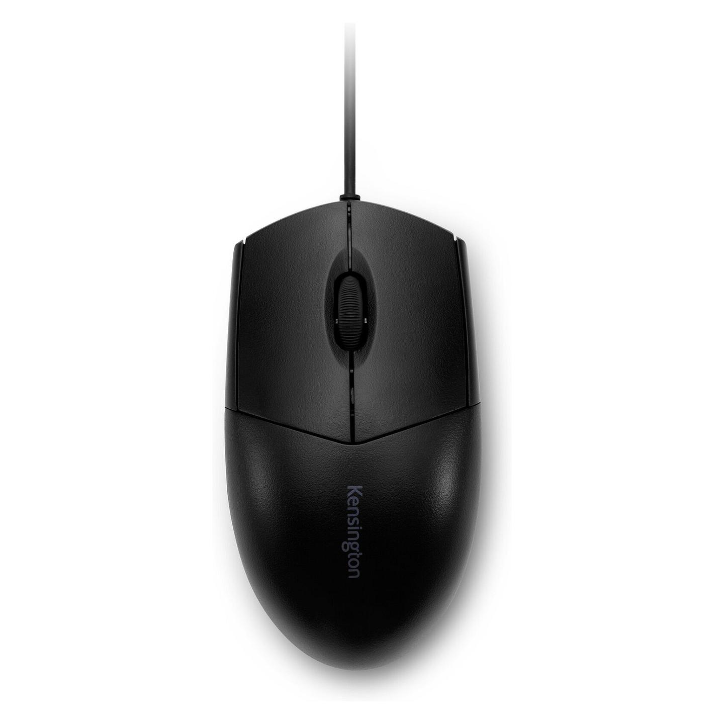 Maus me Kabllo Kensington Pro Fit Washable / Optik / 1600 DPI / 3 Butona / USB / IP67 - Zezë - 7