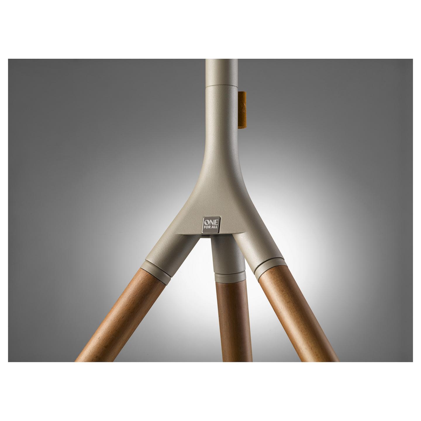 Mbajtëse për TV One For All Tripod WM7471 / 32"-65" / 30kg / VESA 200x100-400x400 / 360° / Dysheme - Argjend/Kafe - 4
