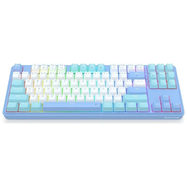 Tastierë Gaming Redragon K707WBB-RGB StarBlade Wired / US Language – Blu