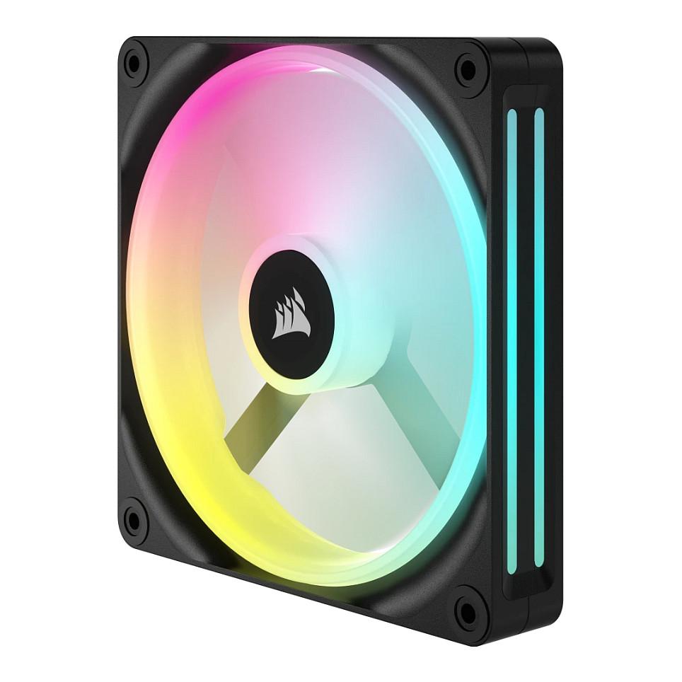 FtohĂ«s pĂ«r KasĂ« Corsair iCUE LINK QX140 RGB, me Sensor Temperature, 140mm, PWM, 400â2000 RPM - ZezĂ« - 4