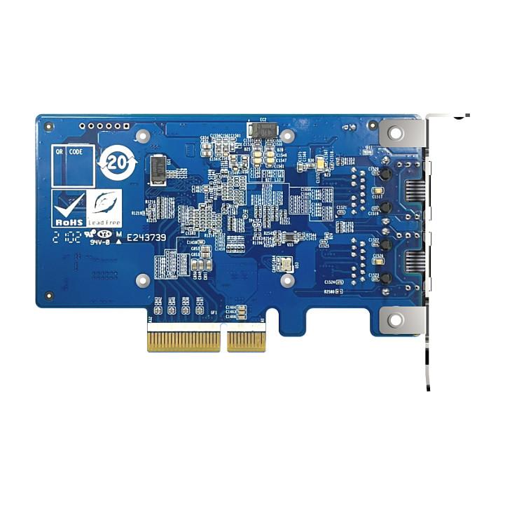 Kartë Rrjeti QNAP QXG-10G2T-X710, 2 × 10GbE RJ45, PCIe 3.0 x4, Intel X710 - 2