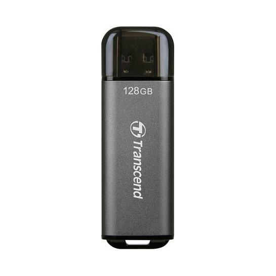 USB Flash Drive Transcend JetFlash 920 / 128GB / USB 3.2 Gen 1 / USB Type-A / 420MB/s Lexim / 400MB/s Shkrim / Trup alumini / 62 × 20 × 7.8mm / 10g - Gri