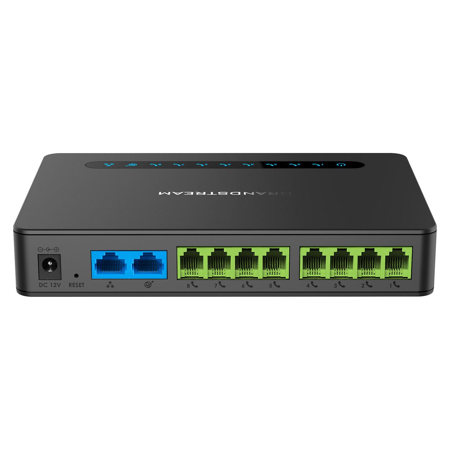 Gateway VoIP Grandstream HT818, 8x FXS, 2x Gigabit Ethernet, 2 Profile SIP, Router NAT - Zezë - 3