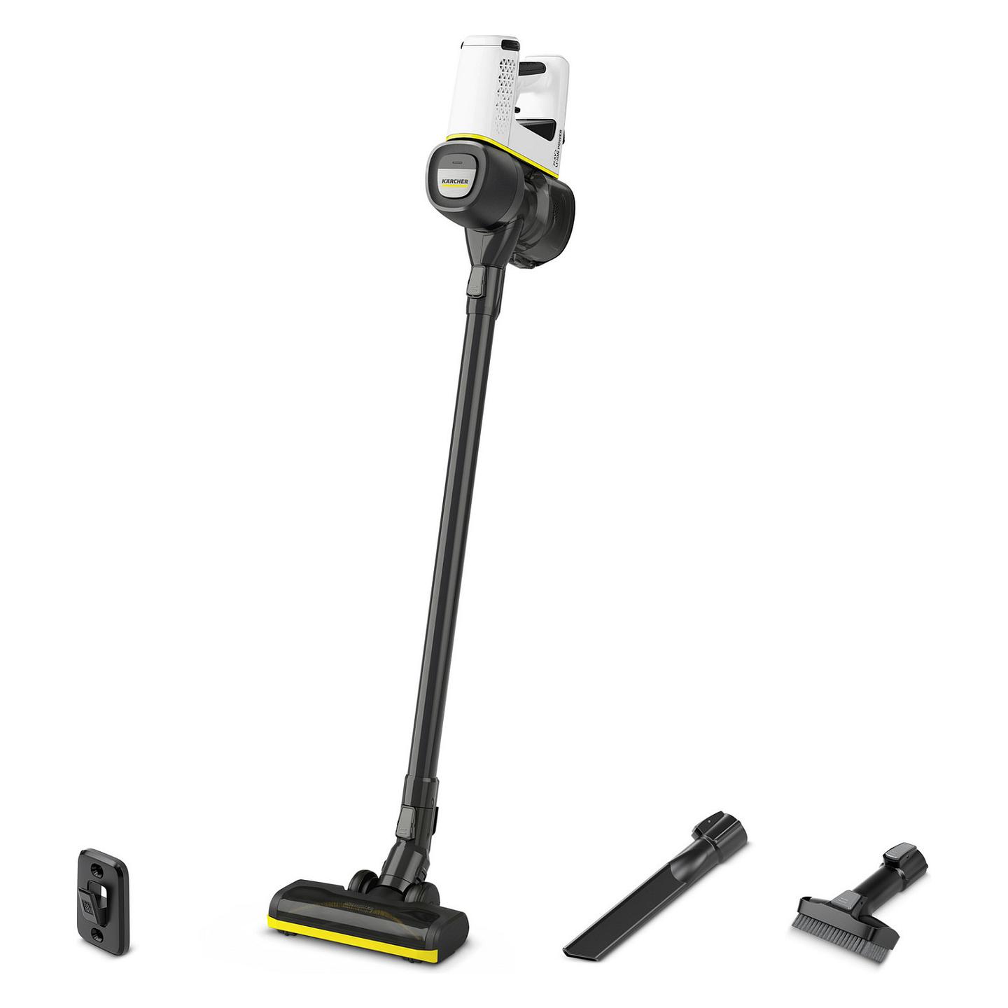 Fshesë me vakum Kärcher VC 4 Cordless myHome / 21.6V / 30 min / 0.65L - Zezë/Verdhë