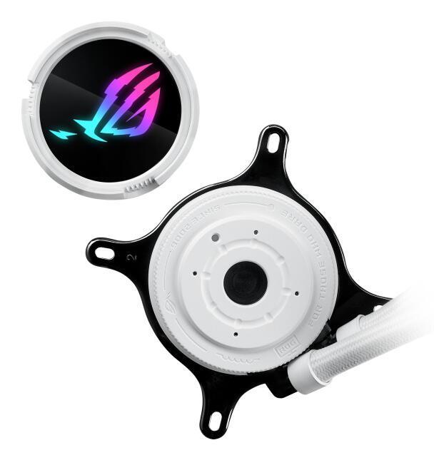 Ftohës për Procesor ASUS ROG Strix LC III 240 ARGB / 240mm / AIO / 2x 120mm / 800–2200 RPM / 70.38 CFM / 3.92 mmH₂O / ARGB – Bardhë - 3