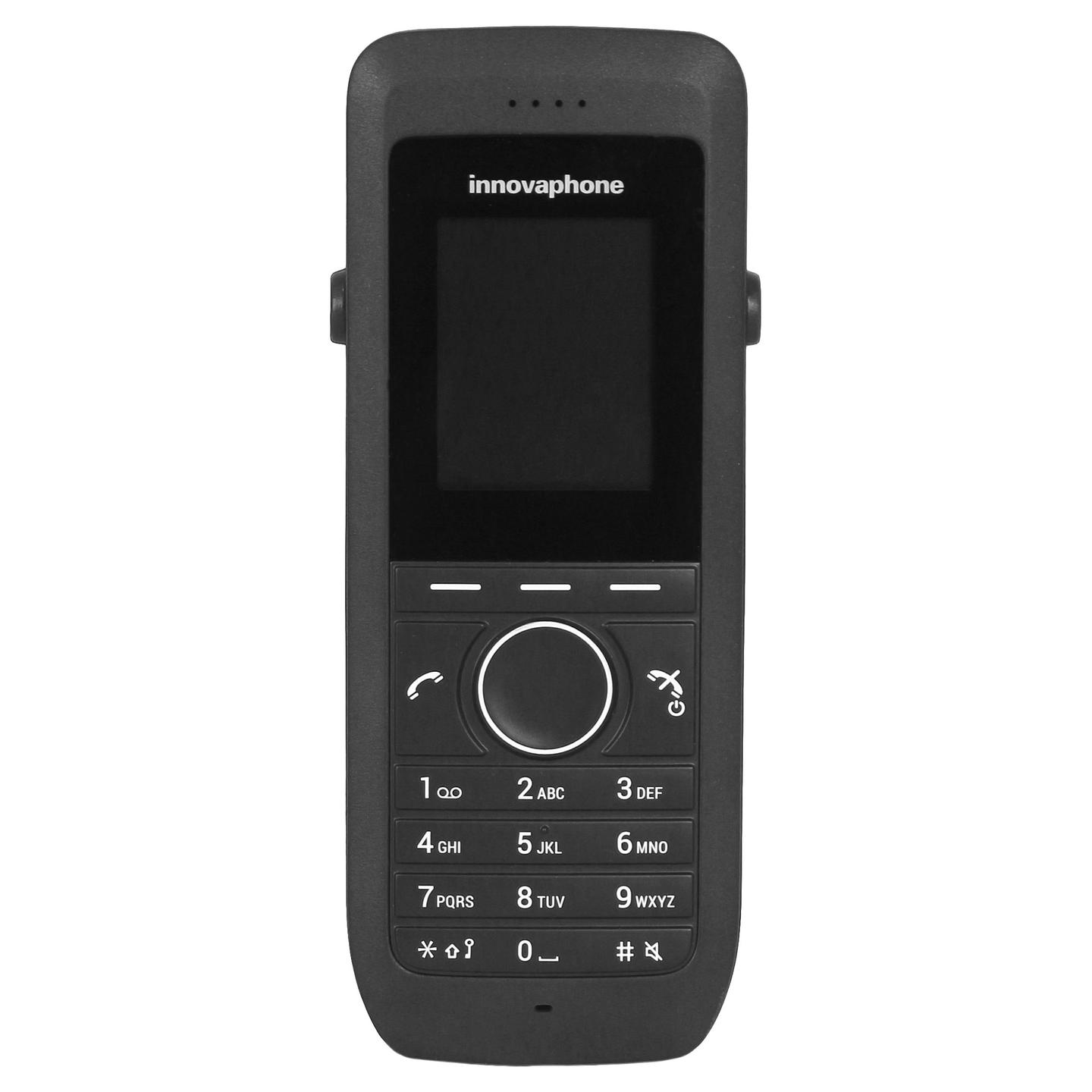 Telefon i Thjeshtë innovaphone IP64, DECT, Ekran me Ngjyra 1.8", IP40 - Zezë