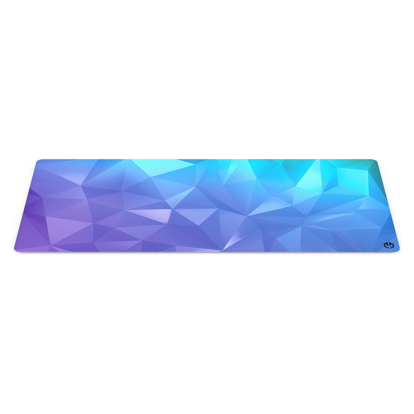 Mauspad Gaming Endorfy Crystal Blue XL / Sipërfaqe Rezistente ndaj Lagështisë / Baza Anti-rrëshqitëse / 900 × 400 × 3 mm - Zezë/Blu - 4