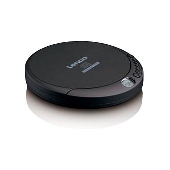CD Player portativ Lenco CD-200, MP3, Funksion Random, Përsëritje e të gjitha këngëve, Ekran LCD, USB - Zezë - 2