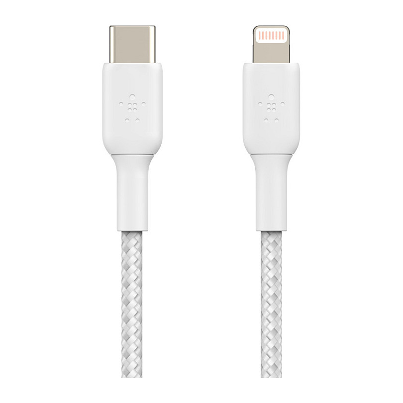 Kabllo Belkin USB-C në Lightning / 1m / MFi – Bardhë - 4