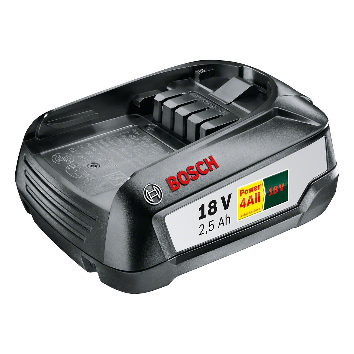 Bateri Bosch PBA 18V 2.5Ah W-B, 18V, 2.5Ah, Li-Ion - Zezë - 2
