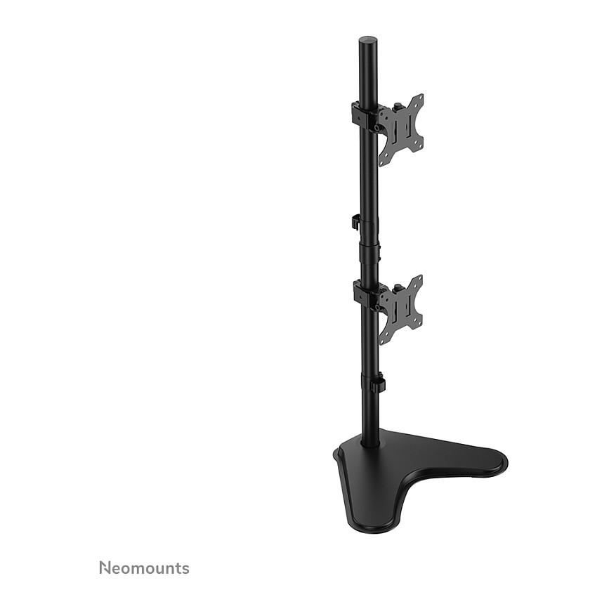 Mbajtëse për Monitor Neomounts FPMA-D550DDVBLACK / 2 Monitorë / 10–32" / deri 6kg për Monitor / VESA 75x75 & 100x100 / Rotacion 360° / Lartësi e Rregullueshme - Zezë - 7