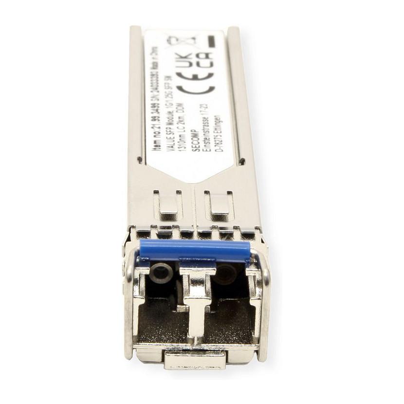 Transceiver SFP VALUE 21.99.3499, LX/LC, 1.25Gbps, Single Mode, 1310nm, 2km - 2