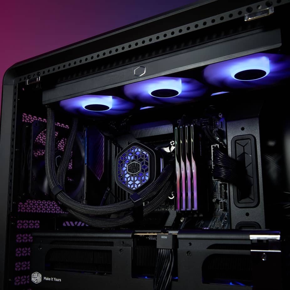 Ftohës për Procesor Cooler Master MasterLiquid Atmos II 360 VRM / 360mm / AIO / ARGB / VRM Fan - Zezë - 4