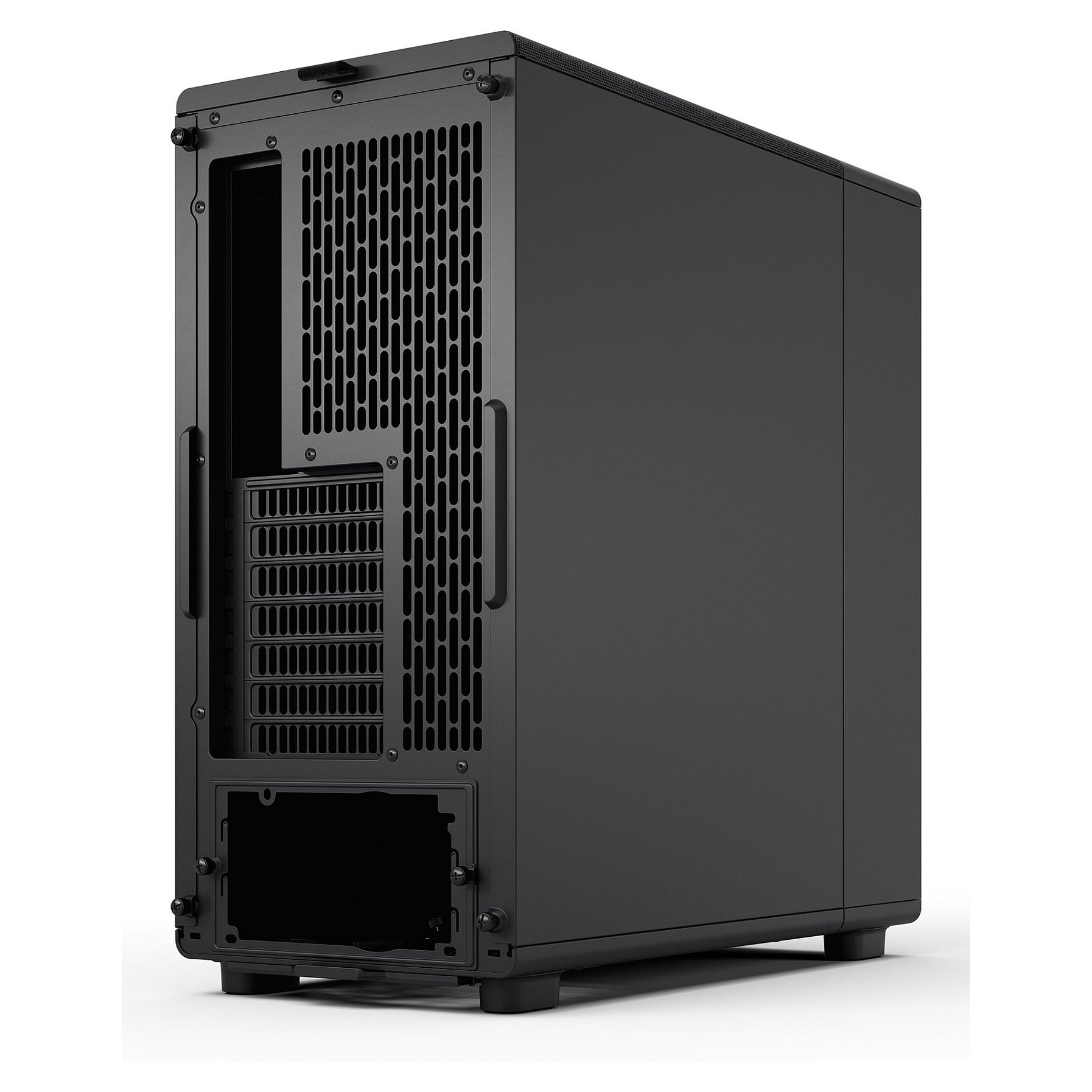 Kasë PC Fractal Design Epoch Black Solid / Midi Tower / 3x 120mm Fan / ATX / SSD 2.5" - Zezë - 10