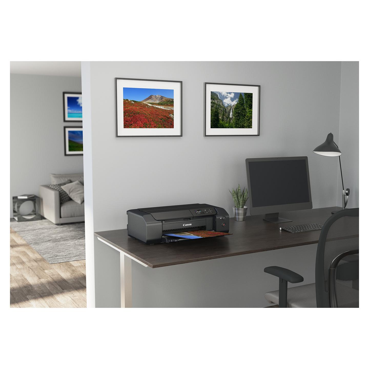 Printer për Foto Canon PIXMA PRO-200S / Inkjet / 8 Ngjyra / A3+ / 4800 × 2400 DPI - Zezë - 10