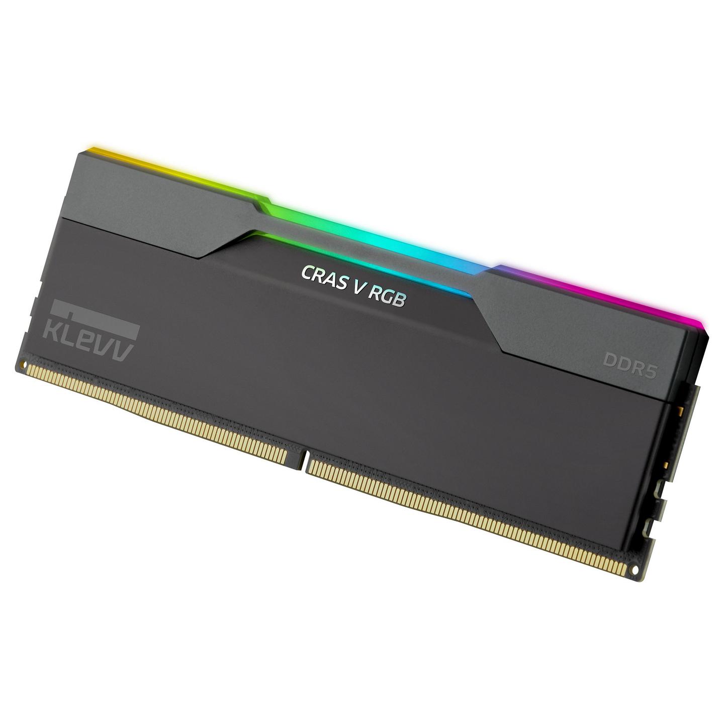 Memorie DDR5 KLEVV CRAS V RGB, 32GB (2x16GB), 6400MT/s, CL30, AMD EXPO, Intel XMP, RGB - Zezë - 9