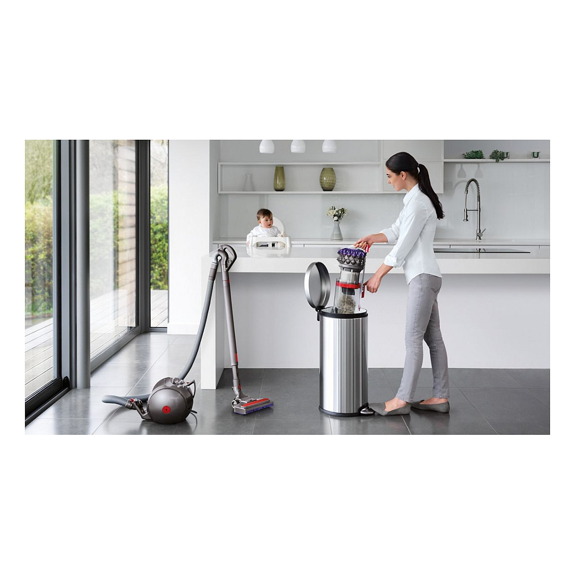 Fshesë me Vakum Dyson Big Ball Absolute 2 – Nikeli - 8