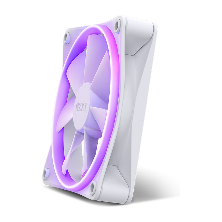 Ftohës për Kasë NZXT F120 / 120mm / 500-1800 RPM / PWM / RGB / 3-Pack – Bardhë - 3