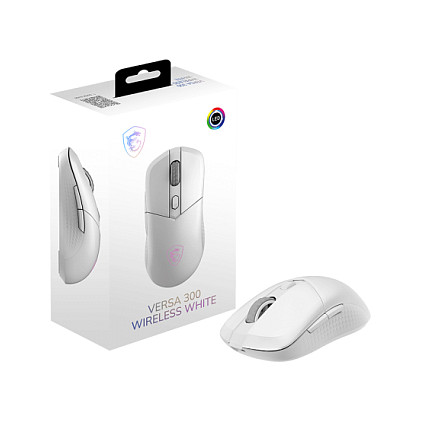 Maus Gaming pa Kabllo MSI Versa 300 Wireless / 8000 DPI – Bardhë - 5