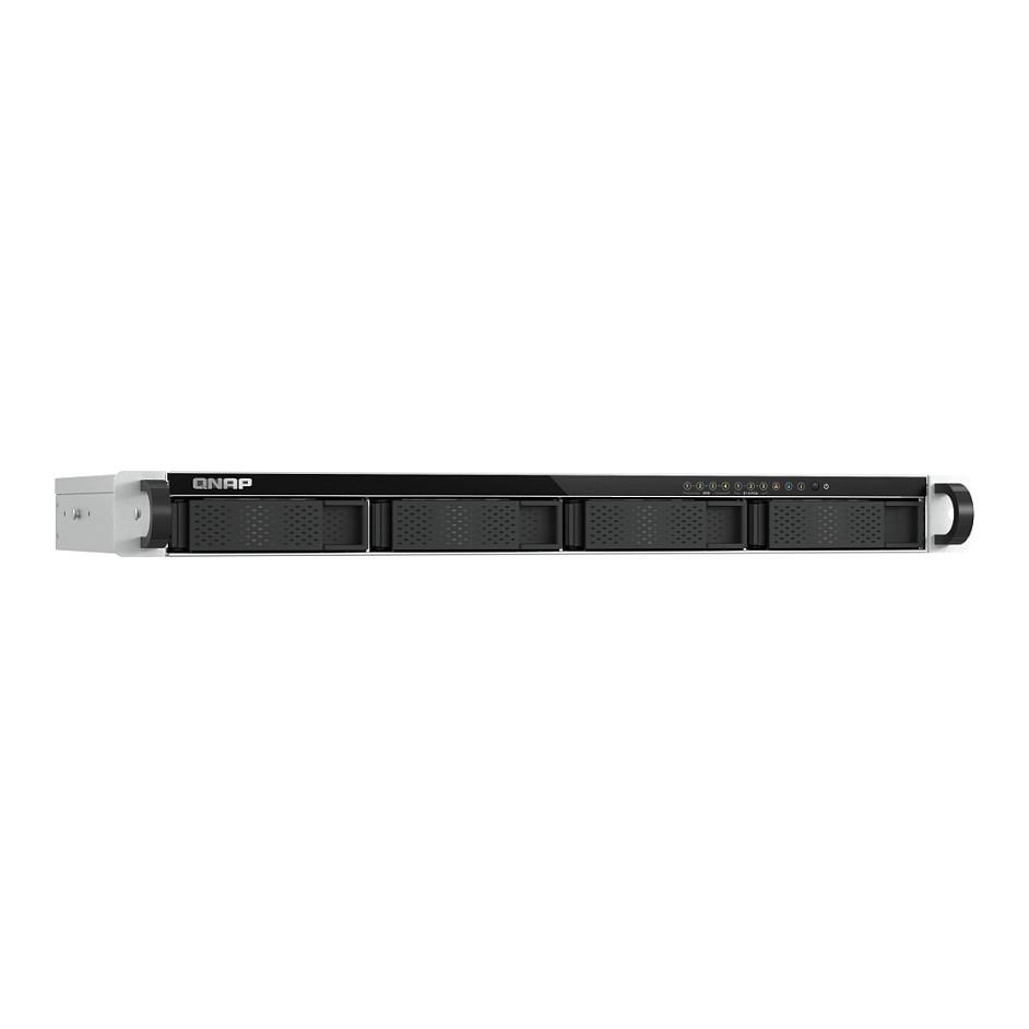 NAS QNAP TS-h765eU-8G, Atom x7405C, 8GB DDR5 ECC, 4 Bay SATA, 3 × M.2 NVMe, 2 × 2.5GbE, 1U Rackmount - Argjend - 2