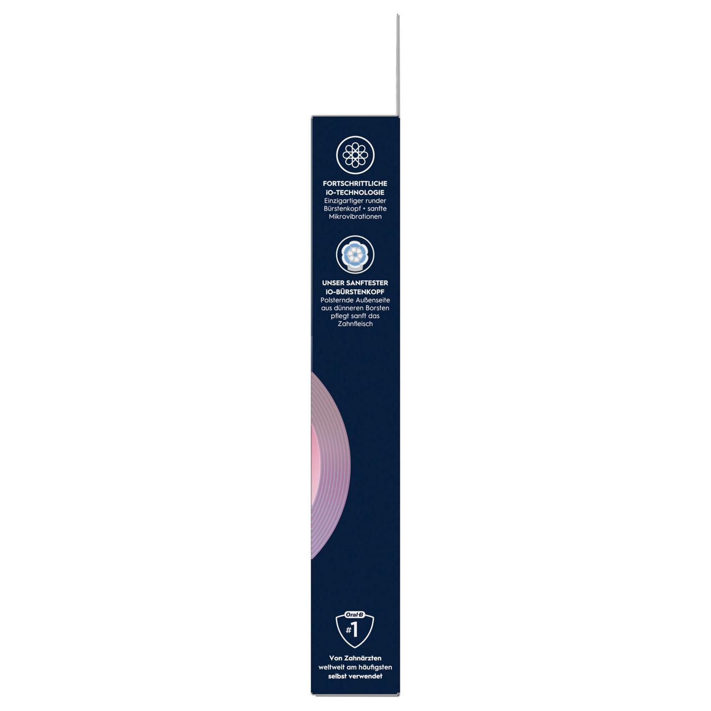 Koka Zëvendësuese për Furçë Dhëmbësh Oral-B iO Sanfte Reinigung / 6 Copë / Fije të Buta / Për Oral-B iO – Bardhë - 10