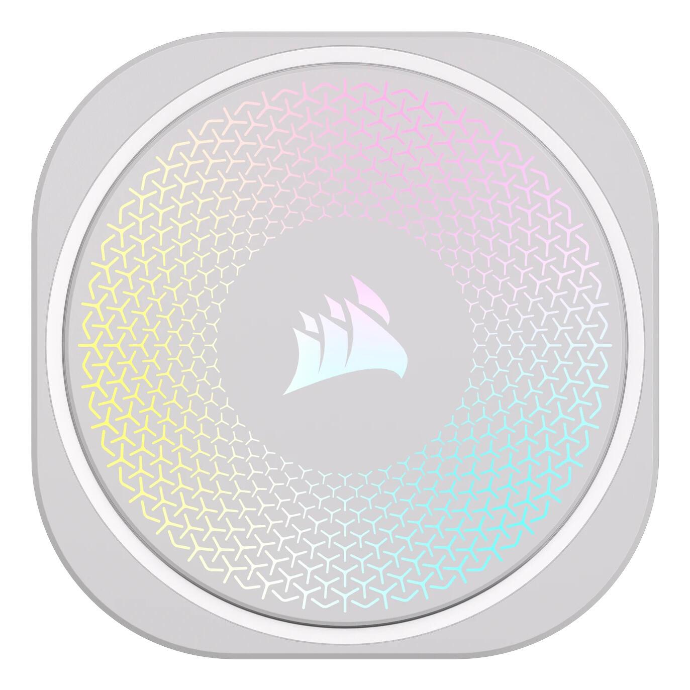 Ftohës me ujë për procesor Corsair NAUTILUS 360 RS ARGB / 360mm / 3x 120mm ARGB Fan / CW-9060095-WW – Bardhë - 7