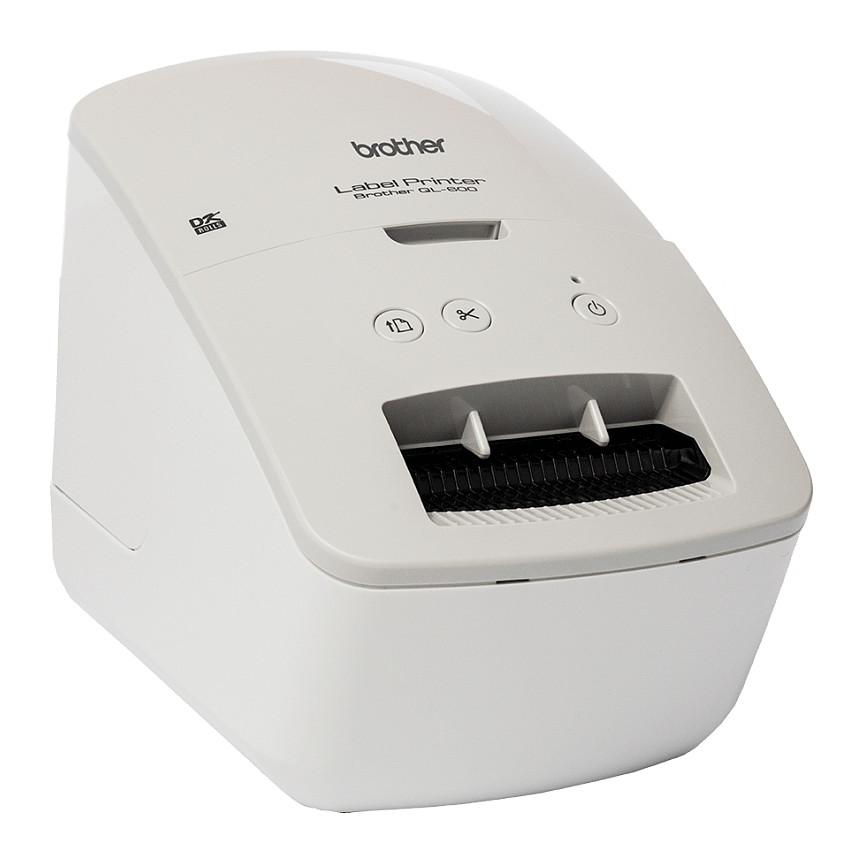Printer Label Brother QL-600G, Direct Thermal, 300x300DPI, 71mm/s, USB - Hiri/Bardhë - 5