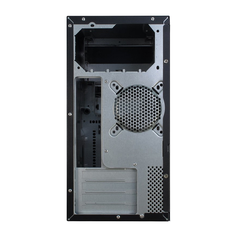 Kasë PC Inter-Tech TM-515 / Micro Tower / Micro-ATX / 2x USB 3.0 / 2x 5.25" Bay - Zezë - 4