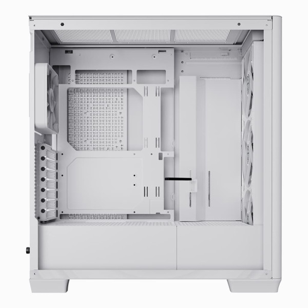 Kasë PC APNX C1-R / Midi Tower / ATX / 3x 120mm + 1x 120mm ARGB Fan / Tempered Glass - Bardhë - 2