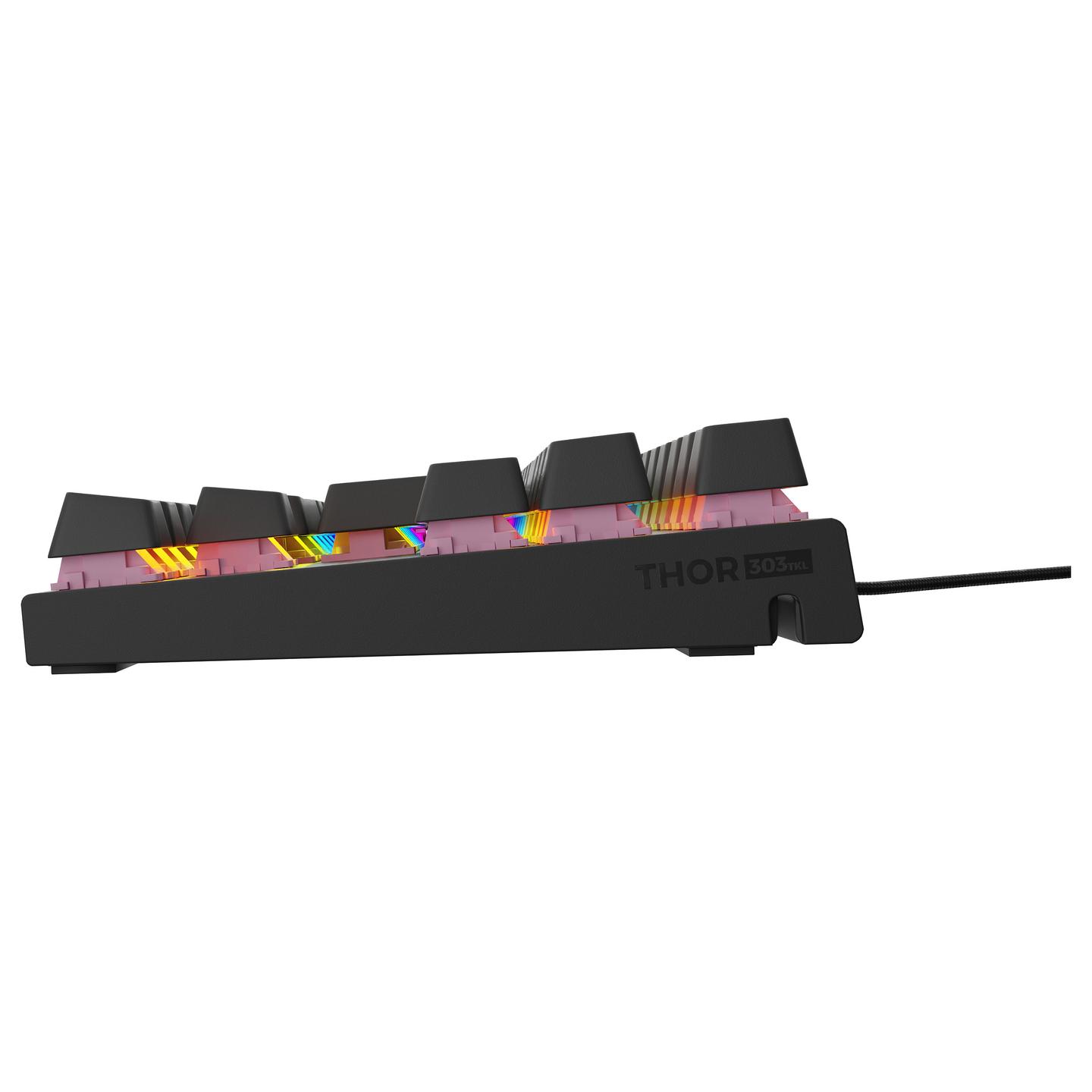 Tastierë me kabllo Genesis Thor 303 TKL NKG-1886 / Mekanike / RGB / TKL / USB / QWERTZ Gjerman – E zezë - 6
