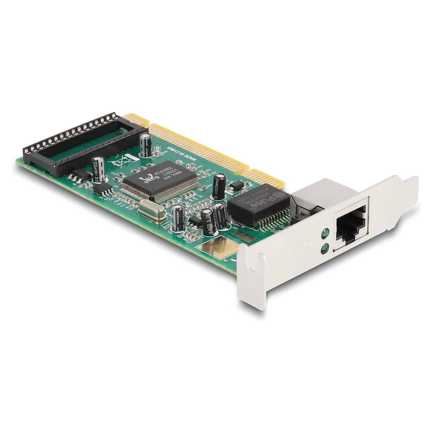 Karta të Rrjetit Delock 88084 / PCI 2.3 / 1x Gigabit LAN RJ45 / 1000Mbps / Realtek RTL8169 / Low Profile - 3