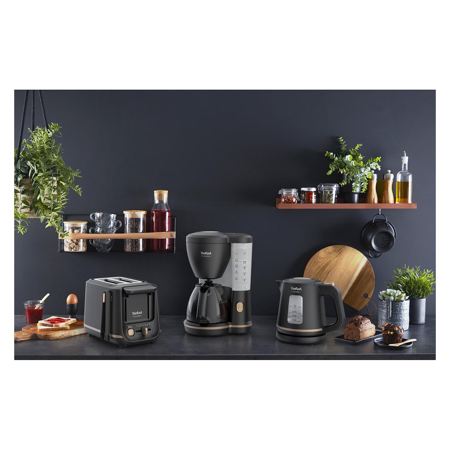 Çajnik Elektrik Tefal Includeo KI5338, 1L, 2400W, 360° – Zezë - 4