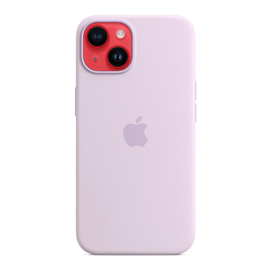Case për Telefon Apple iPhone 14, Silicone, MagSafe - Rozë - 5