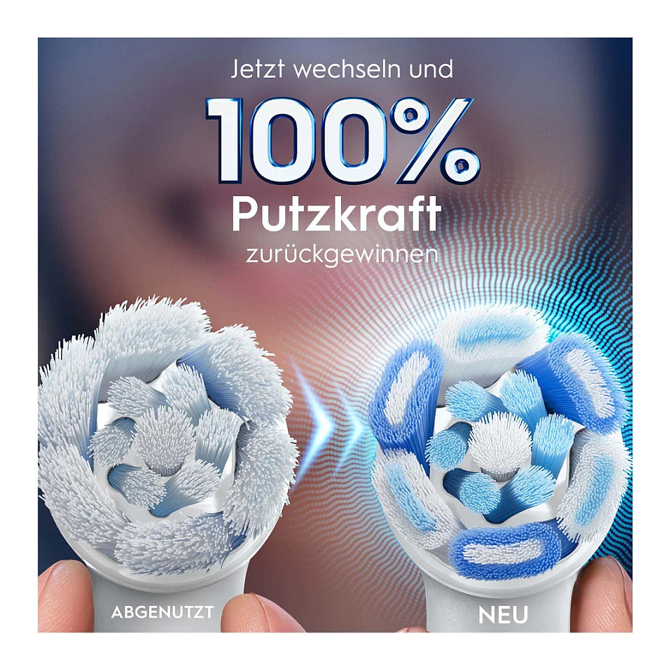 Koka zëvendësuese për furçë elektrike Oral-B iO Ultimate Clean / 2 copë / Deep Cleaning – Bardhë - 6