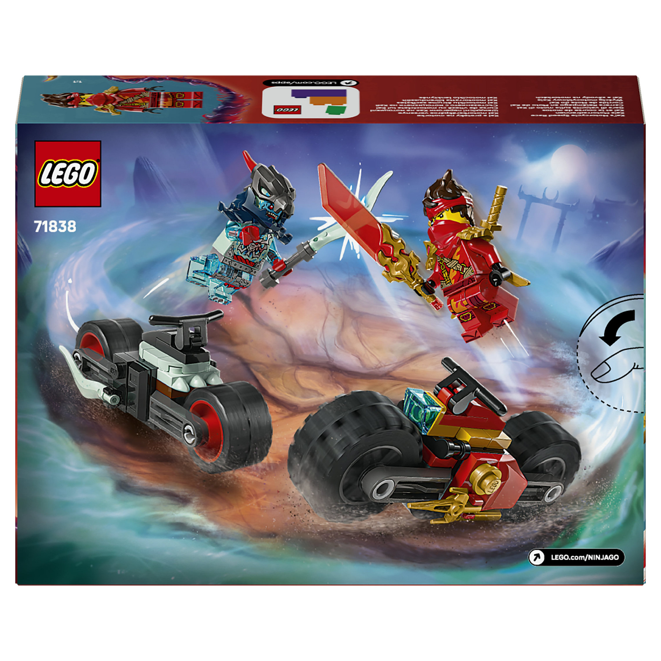 LEGO NINJAGO Kai's Motorcycle Speed Race - 23