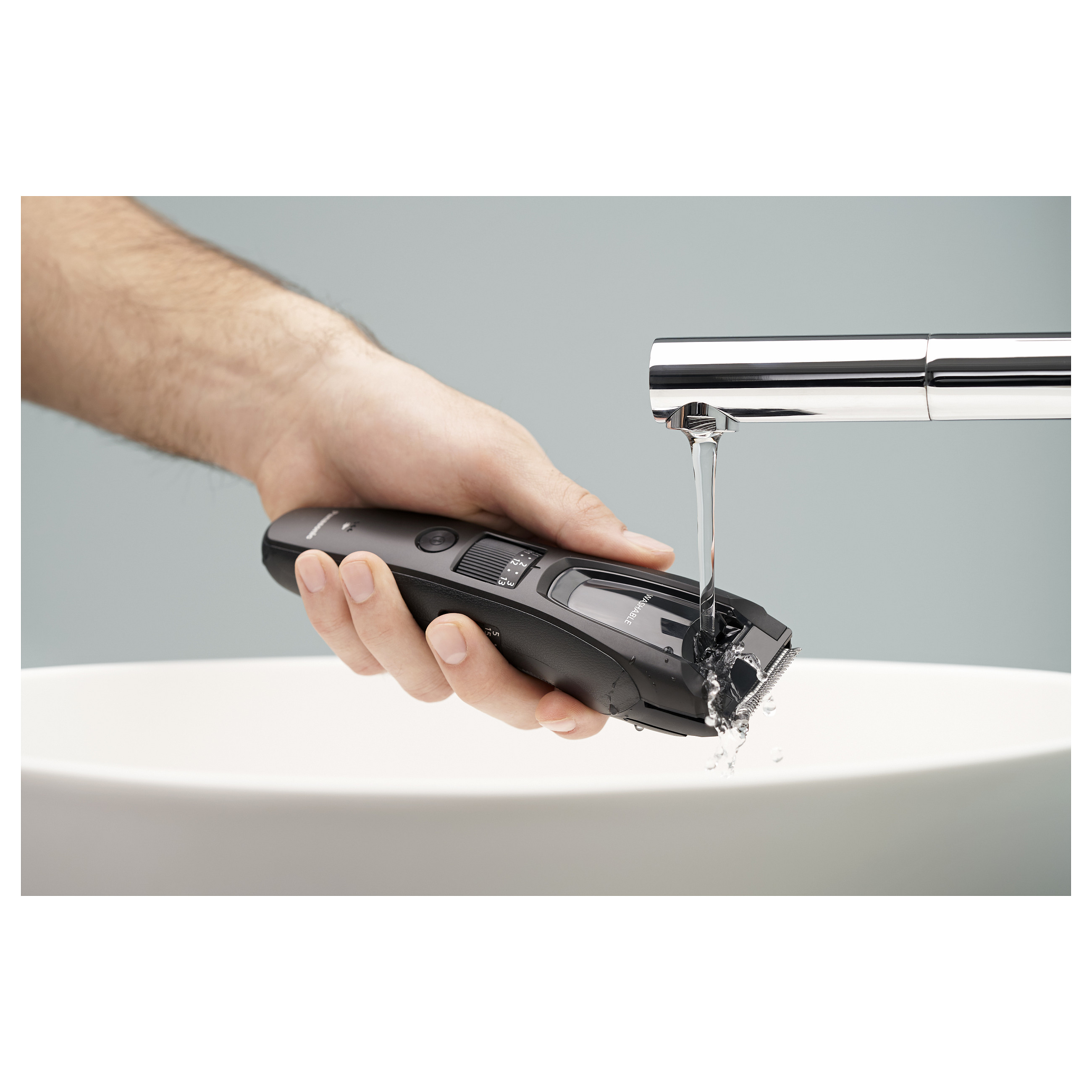 Makinë e rrojës Panasonic ER-GB61-K503 / 3-in-1 / 0.5–20mm / 39 Nivele / 45° Nano-Polished / 50min – Zezë - 5