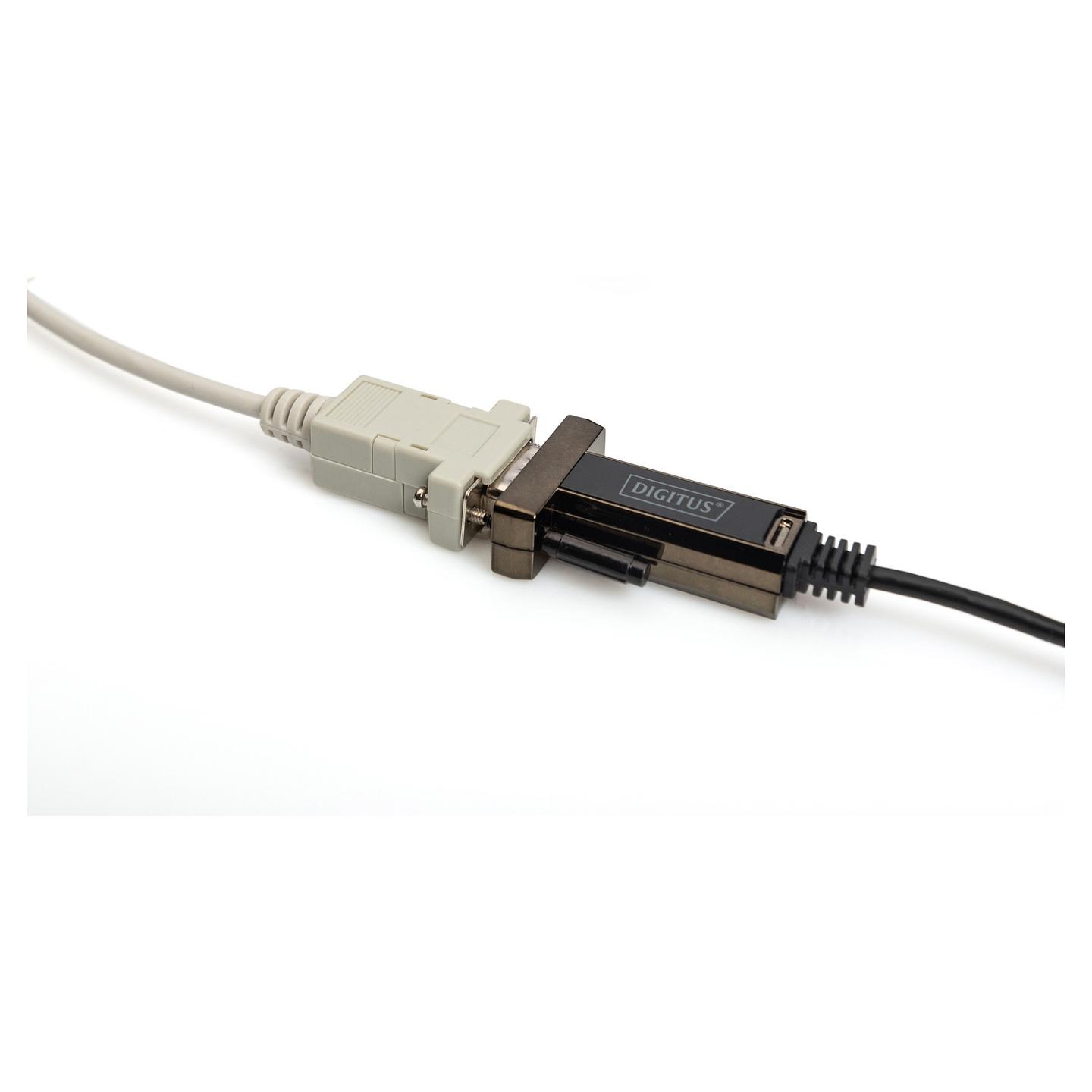 Adapter DIGITUS DA-70166, USB-C në RS-232, D-Sub 9-pin Mashkull, USB 2.0, 1 m – Zezë - 8