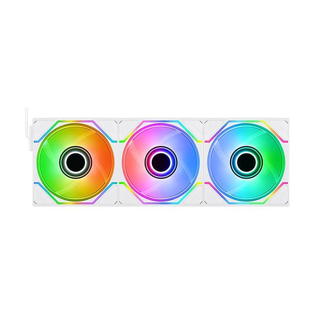 Ftohës për Kasë Thermaltake SWAFAN 120 EX INFINITY ARGB Sync Snow / 120mm / PWM / ARGB / 500–2000 RPM – Bardhë - 3
