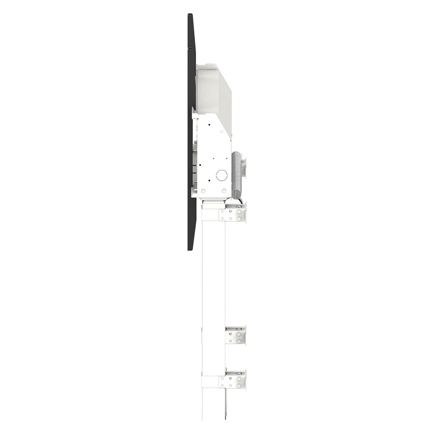 Mbajtëse për Monitor iiyama / 55″–105″ / deri në 120 kg / VESA deri në 800×600 mm / Elektrike - Bardhë - 13