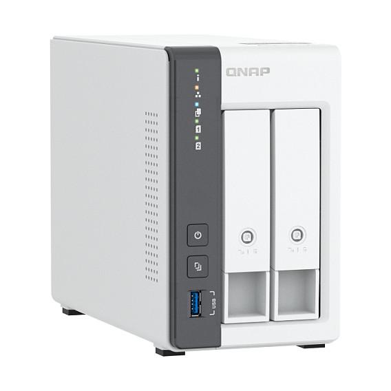 QNAP TS-216G 2-Bay NAS – ARM Cortex-A55 Quad-Core 2.0GHz, 4GB RAM, 2.5GbE + 1GbE - 4