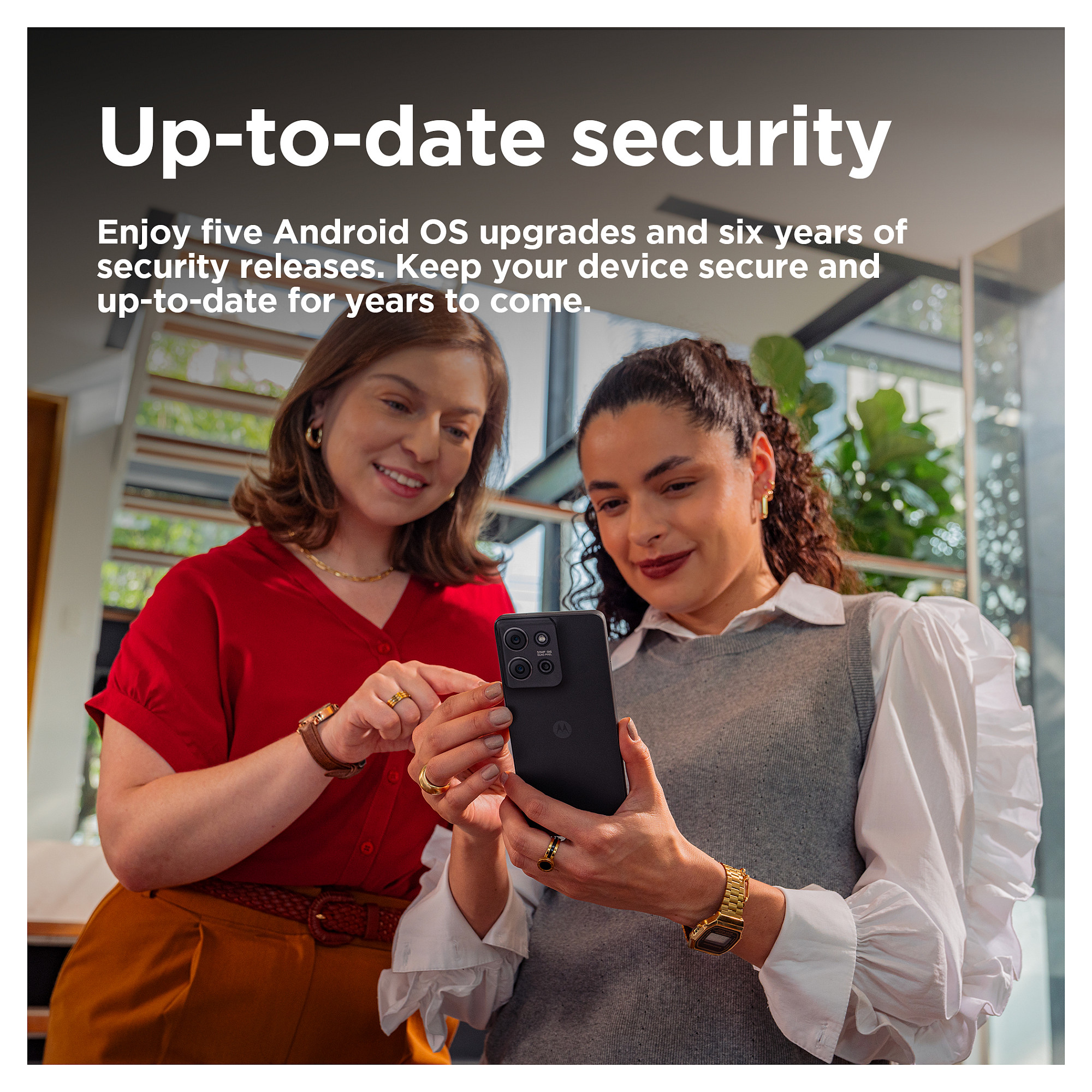 Telefon Android Motorola moto g75 5G / Snapdragon 6 Gen 3 / 8GB / 128GB / 6.78" Full HD+ LCD / 120Hz / 50MP – Gri - 6