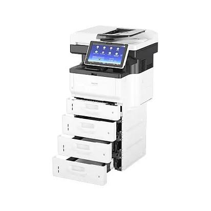 Printer Multifunksional Monokrom Ricoh IM 350FSE / Laser / A4 / 1200 × 1200 DPI / 35 ppm / Duplex / 2 GB / 320 GB / 10.1" Touchscreen / Ethernet / USB - Zezë/Bardhë - 6