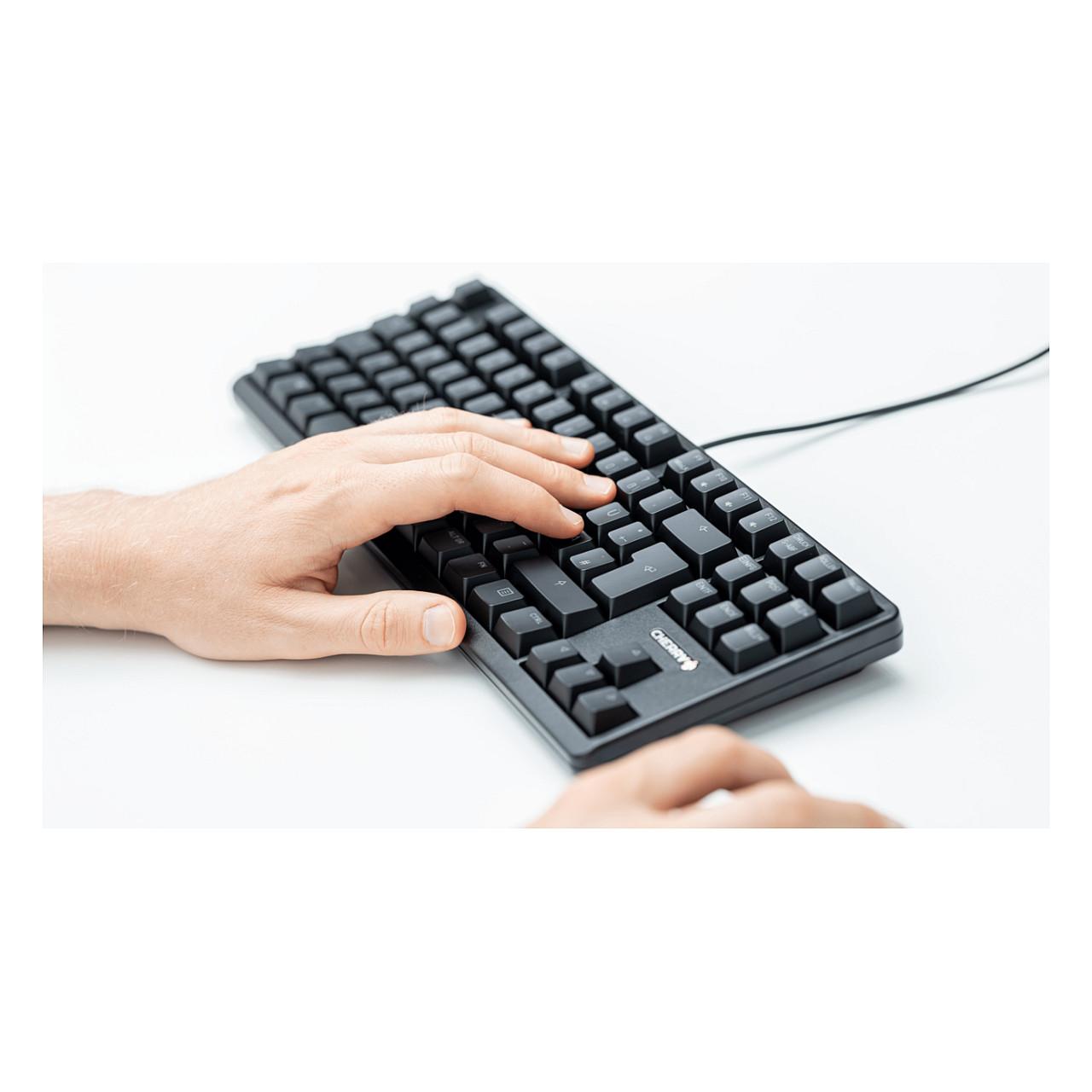 Tastierë me kabllo CHERRY G80-3000N RGB TKL / QWERTZ / Mekanike / RGB LED / TKL / 88 Taste / USB - Zezë - 2