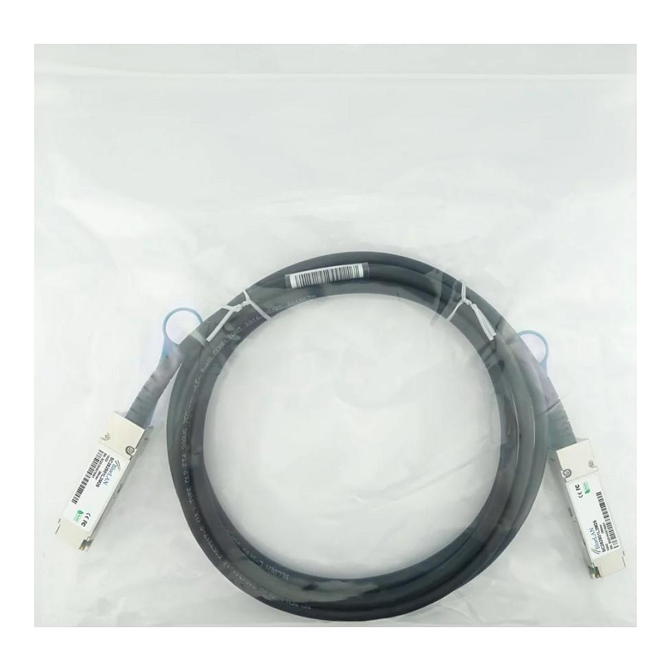 Kabllo për Rrjet BlueOptics QSFP28-DAC-1M-SS-BL, 100 Gbps, QSFP28 në QSFP28, DAC, 1 m - Zezë - 6